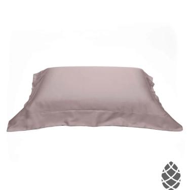 Imagem de Fronha Avulsa Cetim 300 Fios Buettner 50x90cm Platine Branca