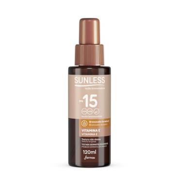 Imagem de Farmax - Locao Bronzeadora Sunless Farmax 120Ml Fps15 Vitamina E