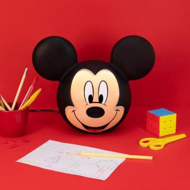 Imagem de Luminária Abajur Infantil Mickey Disney + Lâmpada De Led - Usare