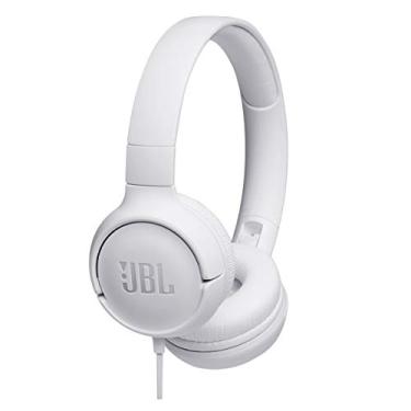 Imagem de JBL TUNE 500 – Fones de ouvido supra-auriculares com fio – Branco