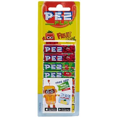Imagem de PEZ Fruit Mix - REFIL Pastilhas de Frutas - 8 Unidades - Importado
