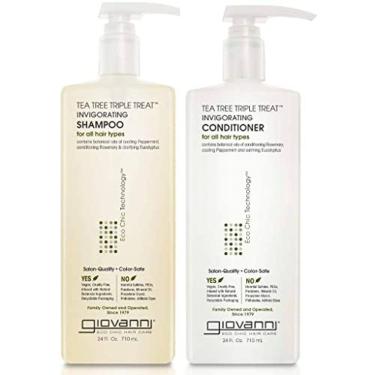 Imagem de GIOVANNI Tea Tree Triplo Tratamento Revigorante Shampoo & Cond