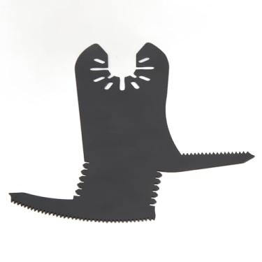 Imagem de Lâminas de serra multiferramentas oscilantes de aço de alto carbono, corte de precisão para reformas domésticas DIY, lâmina de serra de furo quadrado de segurança com versatilidade e compatibilidade