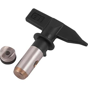 Imagem de Bico Leque 211, Abertura De 10 Cm A 15 Cm, Espessura 0,28 Mm, Para Máquina Airless Vonder.