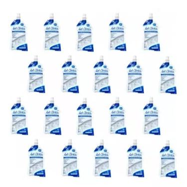 Imagem de Kit com 20 Gel De Contato Fisio Tens Fes Ultrassom Bag 100 Ml