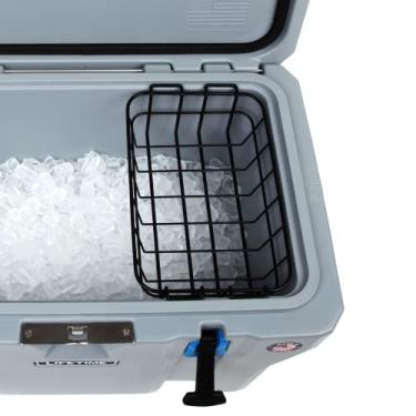 Imagem de Cesta térmica para refrigerador vitalício de 77 litros ou caixa de gelo Ozark Trail de 73 litros – suporte para rack de arame dentro do refrigerador – Acessórios para refrigerador vitalício