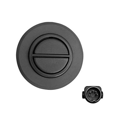 Imagem de STAIGO Interruptor reclinável com 2 botões e plugue de 5 pinos redondo monofone de controle manual para peças de substituição de cadeira de elevação de sofá elétrico elétrico