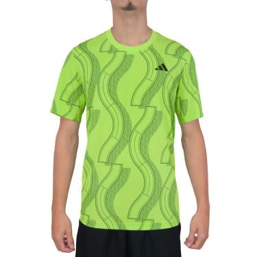 Imagem de Camiseta Adidas Club Tennis Graph Tee Verde