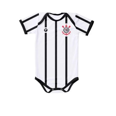 Imagem de Body Corinthians Bebê Com Proteção Uv Torcida Baby