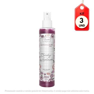 Imagem de Kit Beauty Giovanna Baby Body Splash 260Ml - Desodorante Feminino 3 Unidades