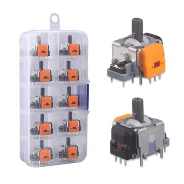 Imagem de Joystick analógico de substituição Hall Effect qualificado para Xbox/PS5/PS4/Switch Pro-10 pacotes. (10 pacotes para Xbox)