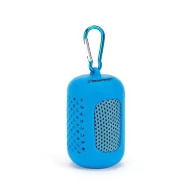 Imagem de Kit Toalha de Microfibra Gold Sports Com Capa de Silicone e Mosquetão Ice Cool - 30x88 cms-Unissex