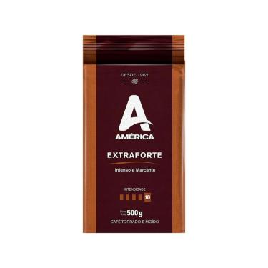 Imagem de Café Torrado e Moído Vácuo América Extraforte 500g