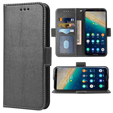 Imagem de Capa de telefone para Moto Z3 / Z3 Play Folio Flip Wallet Case, couro PU com compartimentos para cartão de crédito proteção total suporte capa protetora para celular Motorola MotoZ3 Moto3 Z 3 capa 3