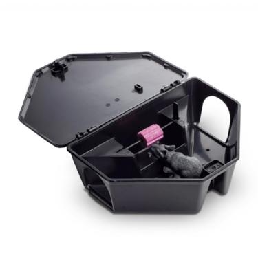 Imagem de Kit 10 Porta Isca Raticida Armadilha Para Ratos Ratox