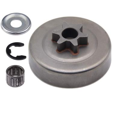 Imagem de Roda dentada de tambor de embreagem 3/20.3 cm (1.0 cm) 6T Kit de clipe eletrônico para motosserra STIHL MS170 MS180 MS210 MS230 MS250 017 018 021 023 025 1123 640 2003