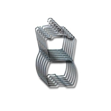 Imagem de Kit 50un. Cabide Silhueta Infantil Em Ps Cristal