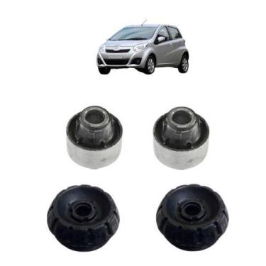 Imagem de Bucha Maior Bandeja Balança Coxim Amortecedor Jac J2 2013/.. - Grazzim