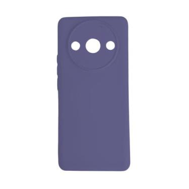 Imagem de Capa Capinha Case Aveludada Compatível Para Xiaomi Redmi A3 - DB, Roxo