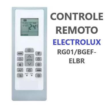 Imagem de Controle remoto ar condicionado electrolux rg01/bgef-elbr -7071 -1314 