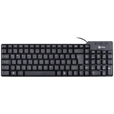 Imagem de Teclado Usb Compacto Dynamic Abnt2 Cabo 1.8m - Dt150 - Vinik