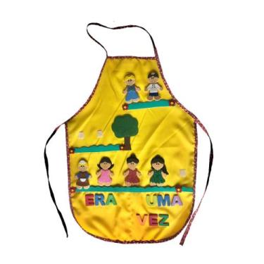 Imagem de Avental Contação De História - Criativa Educativos, AMARELO/ CINDERELA