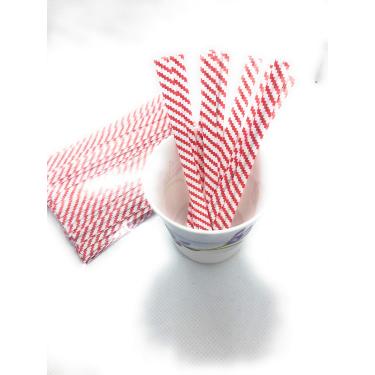 Imagem de Weststone - 2000 peças de papel 10.2 cm x 1/10.2 cm (6 mm) laços torcidos - listra vermelha para sacos de celofane, sacos de doces, sacos de festa, artesanato, presentes, artigos de papelaria,