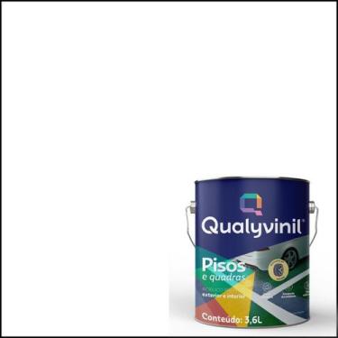 Imagem de Tinta Pisos e Quadras Qualyvinil 3,6L -, Branco