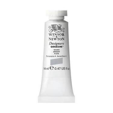 Imagem de Tinta Guache Designers 14ml Sr3 Winsor & Newton Escolha a Cor, SILVER