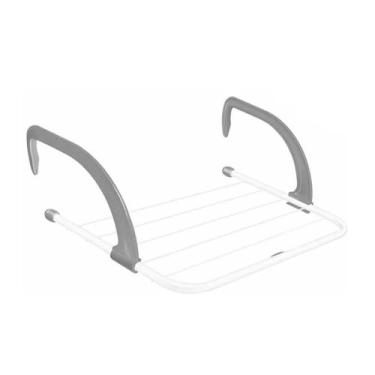 Imagem de Mini Varal Portatil Secador de Roupas Janelas Varanda Porta Box Banhei