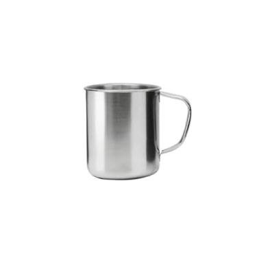 Imagem de Genérico, Caneca Xicara Aço Inox Bar Restaurante Acampar 250ml