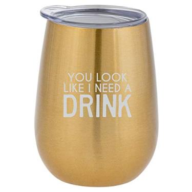 Imagem de Wit! Gifts, Need A Drink Wine Tumbler, 236 ml