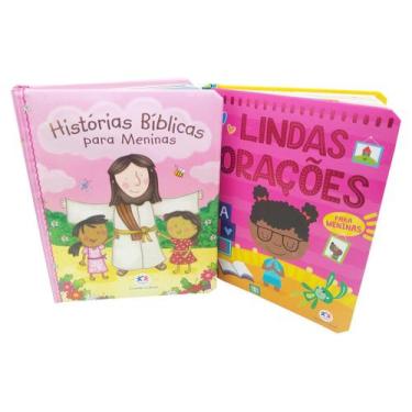 Imagem de Livro Cartonado Historias Bíblicas E Orações Para Crianças, Orações pa