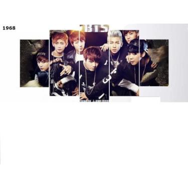 Imagem de Quadro Decorativo Bts J-hope Jimin Jin K-pop  - Mr Decorações / Parade