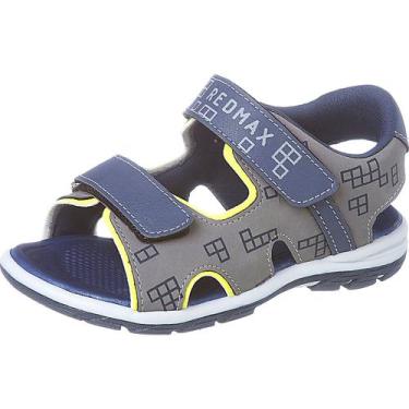 Imagem de Papete Sandália Infantil Masculino Menino 3887-649 - REDMAX, Cinza, Ma