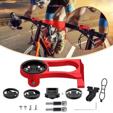 Imagem de BIKOOCO Suporte para computador de ciclismo - Suporte GPS frontal multicompatível para Wahoo, Garmin, Bryton, Cateye - Acessório essencial para mountain bikes com compatibilidade de guidão de 38 mm
