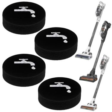 Imagem de Aolleteau Filtro de Espuma Compatível com Aspirador Sem Fio BLACK+DECKER POWERSERIES+ (BHFEA420J, BHFEA520J, BHFEA18D1) - Pacote com 4 Filtros de Esponja Laváveis e Reutilizáveis