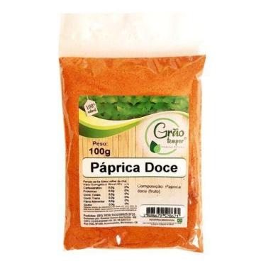 Imagem de Páprica Doce 100g Tempero GrãoTemper - Grão Temper