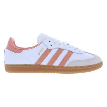 Imagem de adidas Tênis de futebol masculino Samba, Branco nuvem/argila maravilha / branco cristal, 41
