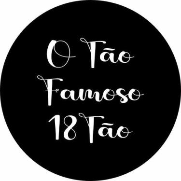 Imagem de Painel Festa Redondo C/ Elástico 1,50m O Tão Famoso 18tão - Fadrix