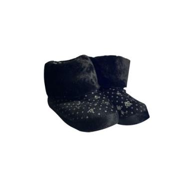Imagem de Pantufa botinha infantil vsi06042 - Rocie, Preto, Ref, Vsi06042, 30-31