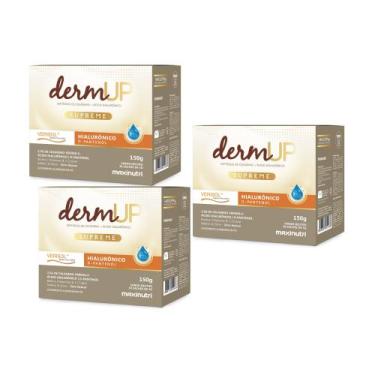 Imagem de Kit C3 Colágeno Derm Up Supreme Sachê - Maxinutri