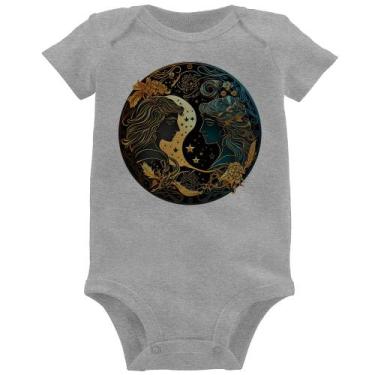 Imagem de Body Bebê Gêmeos Sígno - Foca na Moda, Cinza, G