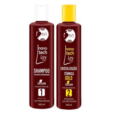 Imagem de Kit Ativo Progressiva Cristalização Selagem Gold 300ml Juzy - Juzy Cos