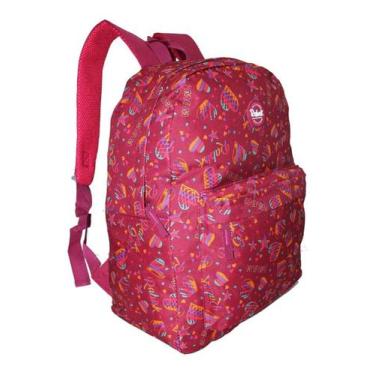 Imagem de Mochila Coração Feminina Rabisk Costas Preta Cores, Coração