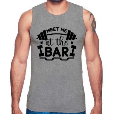 Imagem de Regata Meet Me At The Bar - Foca na Moda, Cinza, GG
