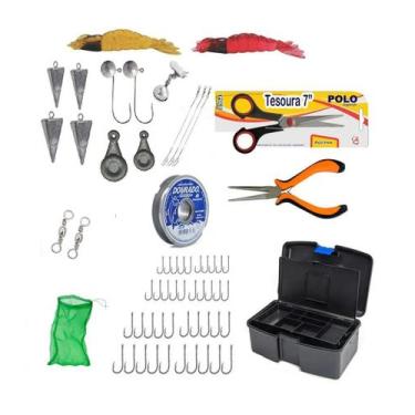 Imagem de Kit Pesca De Praia Maleta Acessórios e Iscas - Summer