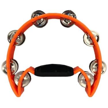 Imagem de Pandeirola meia lua spanking laranja