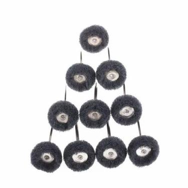 Imagem de Escova Tipo Scotch Brite  P/ Micro Retifica Dremel -10 Pçs - E-San