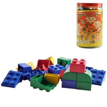 Imagem de Bloco de Montar 80 Pecas Blocks Simples - EverGreen